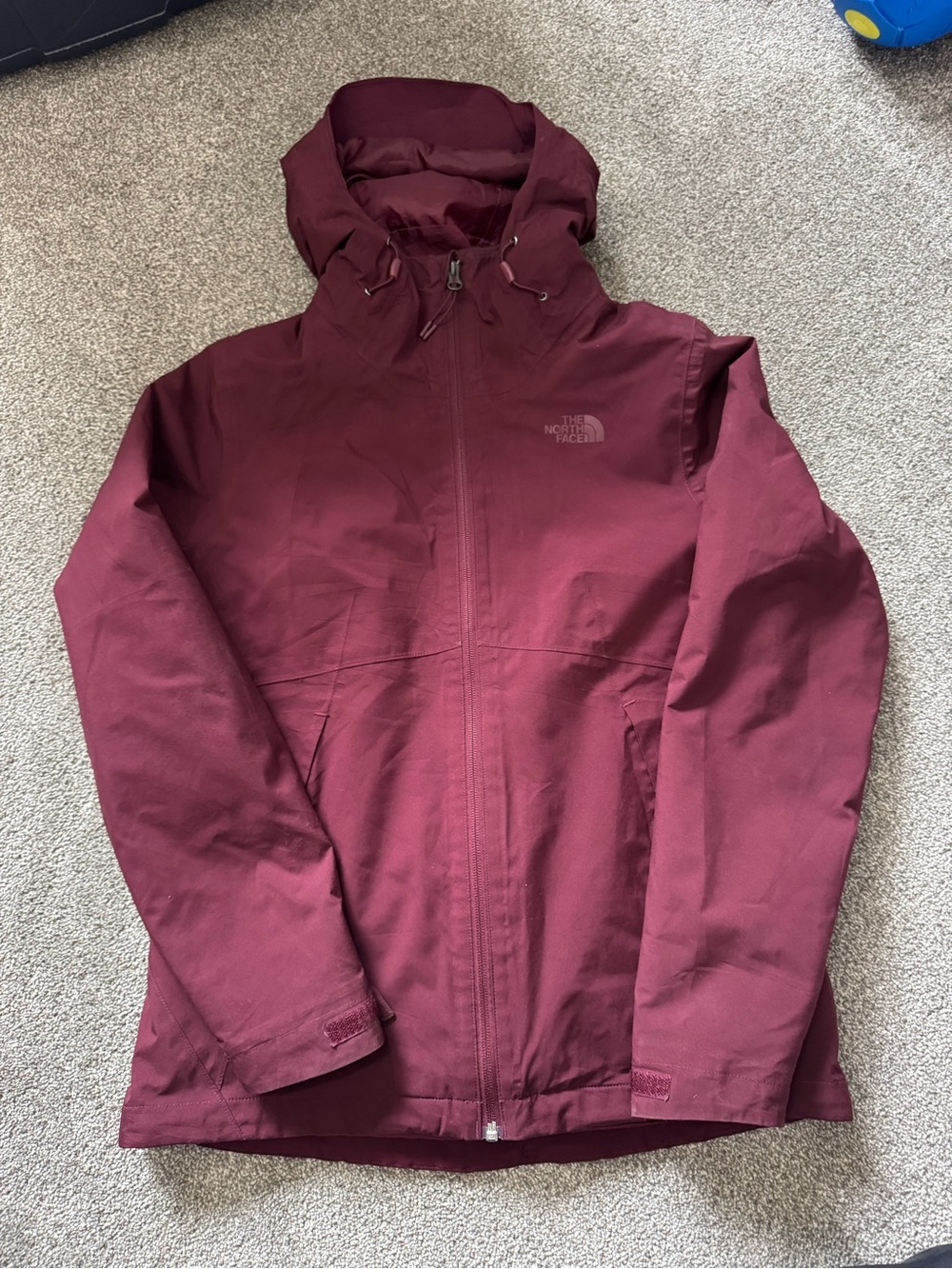 The North Face Women's Hooded Ski Jacket - Maroon 3 in 1
